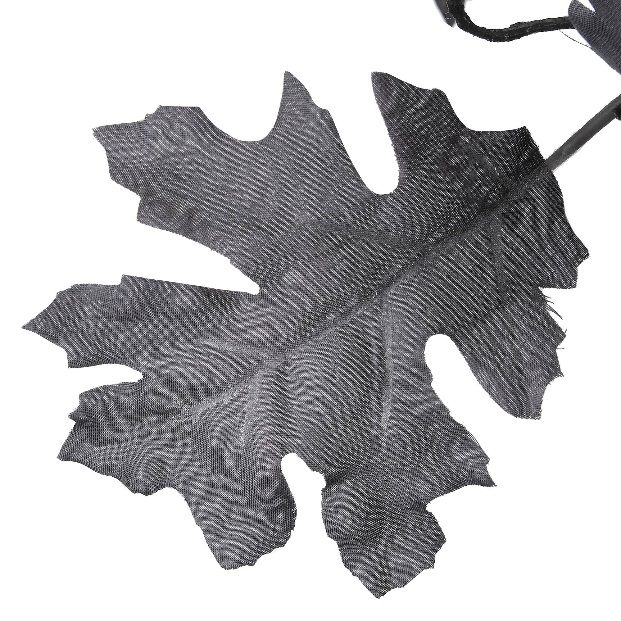 48" Potted Halloween Black Oak Tree